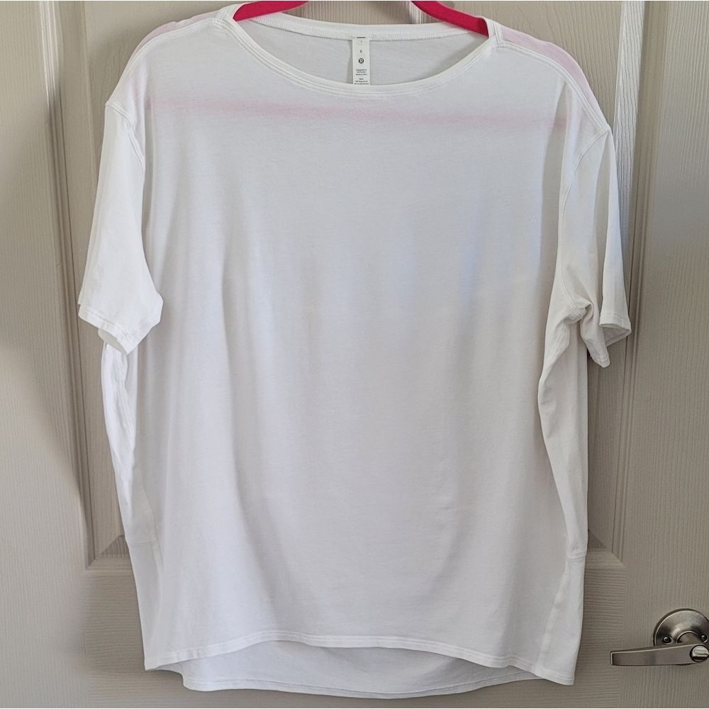 Lululemon Organic Pima Cotton T-shirt Sz 6